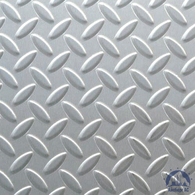 Рифлёный алюминиевый лист "Чечевица" 1,5х1500х3000 мм 1105 купить  в Чите