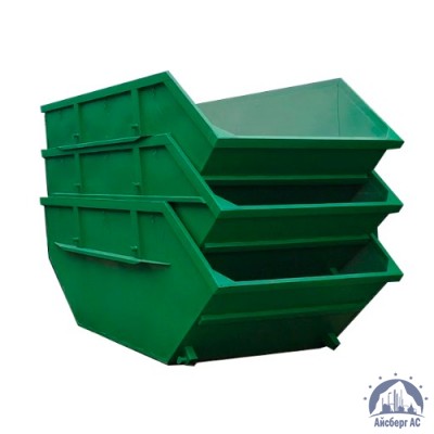 Бункер накопитель 8 м3 – мусорный контейнер “лодочка” купить  в Чите